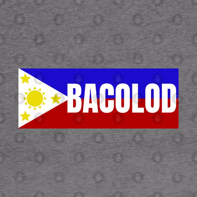 Bacolod City in the Philippines Flag by aybe7elf